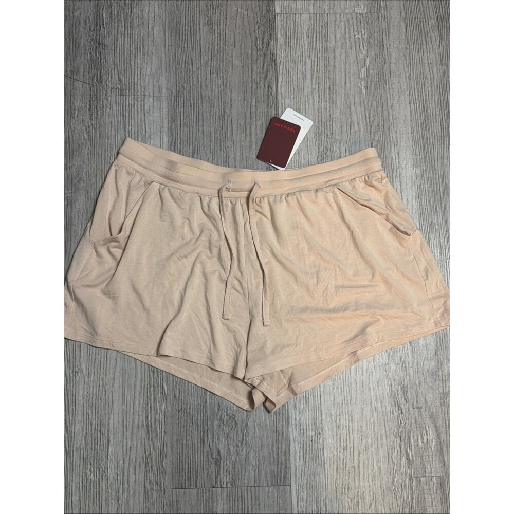 NWT Tommy John Lounge Shorts Rose Dust size L Soft Drawstring Fast Shipping